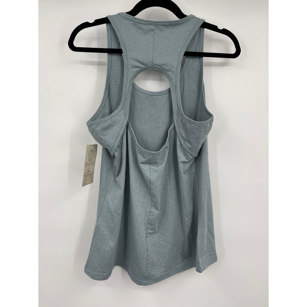 Balance Collection Activewear Tank Top Sleeveless Open Racer Back Size Large NEW - Picture 12 of 12